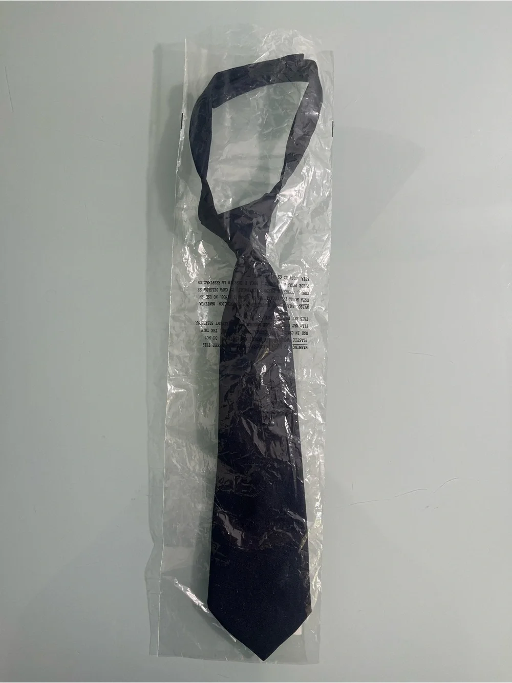 French Toast School Uniform Boys Black Neck Tie Sz 4-7 Adjustable Pre-Tied